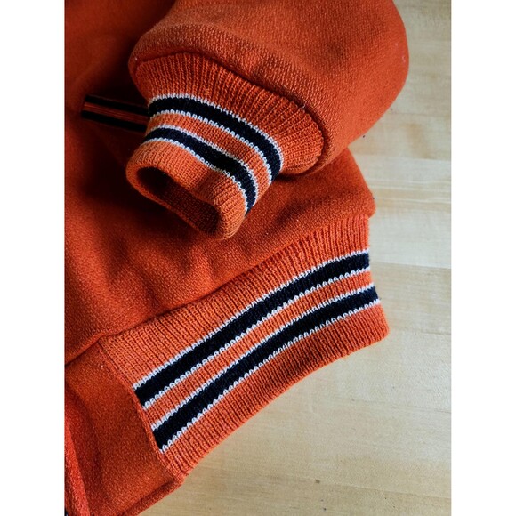 Vintage Varsity Letterman: Wool Bomber, Sailor Collar Cheerleader Jacket, S/M - Picture 3 of 14